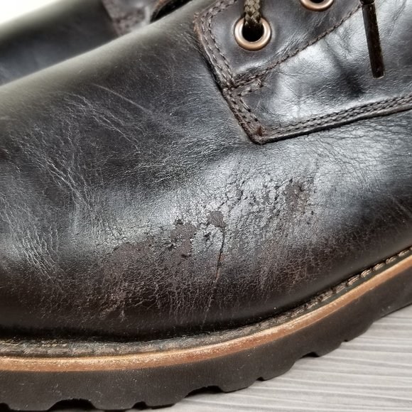 UGG Seton Waterproof Ankle Boot, Brown Leather, Mens Size 9 M / 42 - Picture 12 of 13